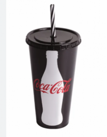 COPO REFRI COM PIN COCA-COLA 500 ML - Distribuidora 12 de Outubro