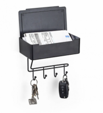 ORGANIZADOR MULTIUSO 4 GANCHOS DUPLA FACE - Distribuidora 12 de Outubro