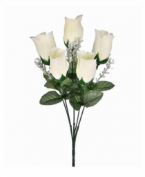 BQ BOTAO ROSA X5 BRANCO - Distribuidora 12 de Outubro