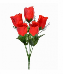 BQ BOTAO ROSA X5 VERMELHO - Distribuidora 12 de Outubro