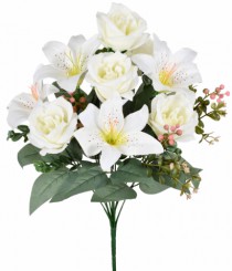 BQ MISTO ROSA E LIRIO X12 CREME - Distribuidora 12 de Outubro