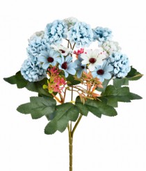 BQ MISTO CRISANTEMO E MARGARIDA X5 AZUL - Distribuidora 12 de Outubro