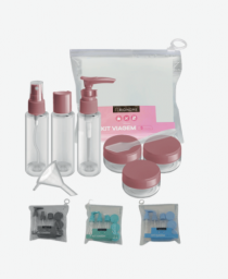 KIT VIAGEM 8 PECAS - Distribuidora 12 de Outubro