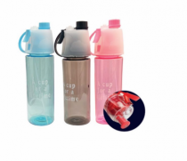 GARRAFA SQUEEZE COM BORRIFADOR DE AGUA 550ML - Distribuidora 12 de Outubro