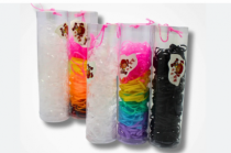 ELASTICO DE SILIC CABELO SORTIDO PCT C/ 12 - Distribuidora 12 de Outubro