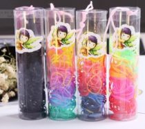 ELASTICO SILICONE SORTIDO PCT C/ 12 TUBOS - Distribuidora 12 de Outubro