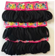 ELASTICO DE CABELO 6 PCS PCT C/ 12 - Distribuidora 12 de Outubro