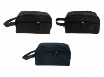 NECESSAIRE MASCULINA DE POLIESTER E PVC - Distribuidora 12 de Outubro