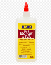 COLA ISOPOR HERO 250G - Distribuidora 12 de Outubro