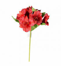 HASTE DE ASTROMELIA 46CM MARSALA - Distribuidora 12 de Outubro