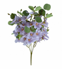 MINI FLOR 35CM C/5 GALHOS LILAS - Distribuidora 12 de Outubro