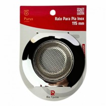 RALO PARA PIA INOX 11,5 CM REDONDO - Distribuidora 12 de Outubro