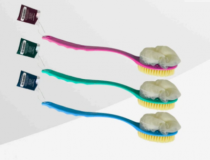 ESCOVA PARA BANHO 2 EM 1 35CM - Distribuidora 12 de Outubro