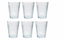 CJTO COPO EM VIDRO 200ML 6PCS - Distribuidora 12 de Outubro