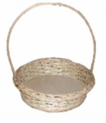 CESTA FRALDEIRA REDONDA P - Distribuidora 12 de Outubro