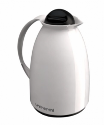 GARRAFA TERMICA DE MESA FLORENCA 650ML BRANCO - Distribuidora 12 de Outubro