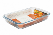 ASSADEIRA DE VIDRO RETANGULAR 1,6L - Distribuidora 12 de Outubro