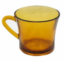 XICARA AMBAR CLASSIC VIDRO 190ML - Distribuidora 12 de Outubro