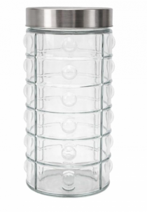 PORTA CONDIMENTO VIDRODECORADO C/ TAMPA 2,2L - Distribuidora 12 de Outubro