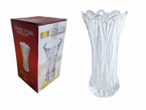VASO DE VIDRO DECORADO 370 ML 19,5X9,5CM - Distribuidora 12 de Outubro