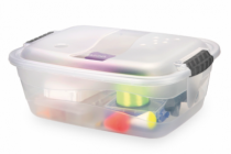 CONTAINER ORGANIZADOR BAIXO 10 L TRANSPARENTE - Distribuidora 12 de Outubro