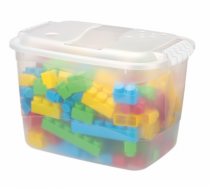 CONTAINER ORGANIZADOR ALTO 12 L TRANSPARENTE - Distribuidora 12 de Outubro