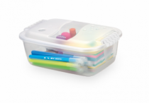 CONTAINER ORGANIZADOR BAIXO 1,9 L TRANSPARENT - Distribuidora 12 de Outubro