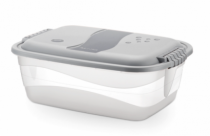 CONTAINER ORGANIZADOR BAIXO 6 L TRANSPARENTE - Distribuidora 12 de Outubro