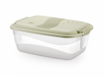 CONTAINER ORGANIZADOR BAIXO 3 L TRANSPARENTE - Distribuidora 12 de Outubro