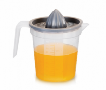 JARRA 1,4 L TRANSPARENTE COM ESPREMEDOR COLOR - Distribuidora 12 de Outubro