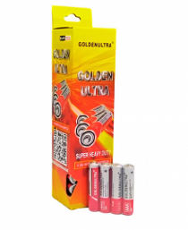 PILHA COMUM PALITO AA GOLDEN ULTRA C/60 - Distribuidora 12 de Outubro