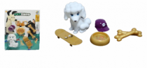 ANIMAL DE PLAST C/ ACESSORIOS KIT PETSHOP - Distribuidora 12 de Outubro