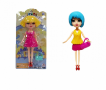 BONECA MONTA DESMONTA DE PLAST C/ ACESS. - Distribuidora 12 de Outubro