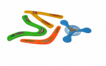 BOOMERANG DE PLAST C/ 4 PCS - Distribuidora 12 de Outubro