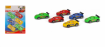 CARRINHO DE PLAST C/ MOTOR A FRICCAO C/ 6PCS - Distribuidora 12 de Outubro