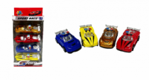 CARRINHO DE PLAST 4 PCS MOTOR FRICCAO - Distribuidora 12 de Outubro