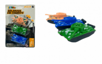 CARRINHO TANQUE DE GUERRA FRICCAO 3 PCS - Distribuidora 12 de Outubro