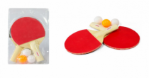 CONJ P/ TENIS DE MESA 2 RAQ E 3 BOLAS - Distribuidora 12 de Outubro
