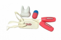 CONJUNTO DE MEDICO 5 PCS PLASTICO - Distribuidora 12 de Outubro