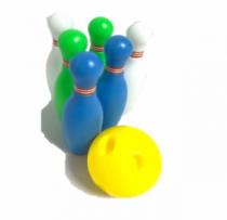 CONJUNTO PINOS DE BOLICHE PLASTICO - Distribuidora 12 de Outubro