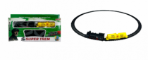 CONJUNTO TREM DE PLASTICO C/ MOTOR A PILHA - Distribuidora 12 de Outubro