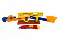 KIT FERRAMENTAS DE PLAST C/ ACESSORIOS - Distribuidora 12 de Outubro