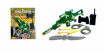 PISTOLA DE DARDOS COM ACESSORIOS DE PLASTICO - Distribuidora 12 de Outubro