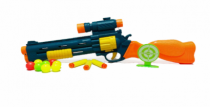 PISTOLA LANCA BOLAS DE PLASTICO - Distribuidora 12 de Outubro