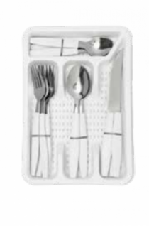 KIT TALHERES L CANADA BRANCO 24PCS - Distribuidora 12 de Outubro