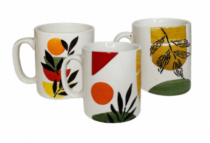 CANECA CERAMICA ABSTRATO SORT 310ML - Distribuidora 12 de Outubro
