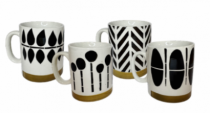 CANECA CERAMICA SHAPES 310ML - Distribuidora 12 de Outubro