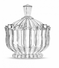 BOMBONIERE DE VIDRO MILAN 900ML - Distribuidora 12 de Outubro