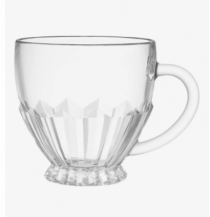 XICARA DE CAFE DE VIDRO BRASILIANO 110ML - Distribuidora 12 de Outubro