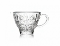 XICARA DE CHA DE VIDRO BOHEMIA 220ML - Distribuidora 12 de Outubro